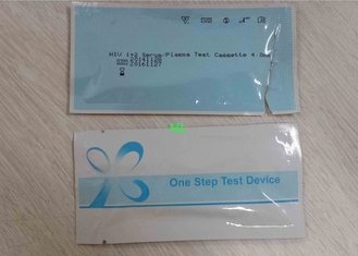 China Ce ISO13485 merkte HIV 1+2 Snelle Testuitrusting Serun/Plasmastrook/cassette leverancier