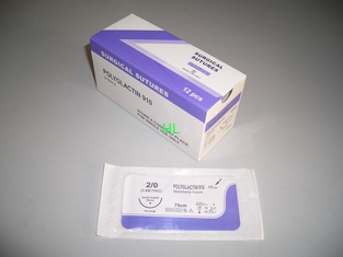 China Niet - Giftige Medische Chirurgische Levering Absorbeerbare Polyglactin 910 PGLA-Hechting leverancier