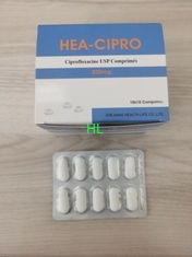 China Antibiotische Cipro de Tabletgeneesmiddelen van Ciprofloxacintabletten 250MG 500MG 750MG leverancier