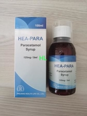 China Paracetamol siroop 120 mg / 5 ml ; 100 ml leverancier